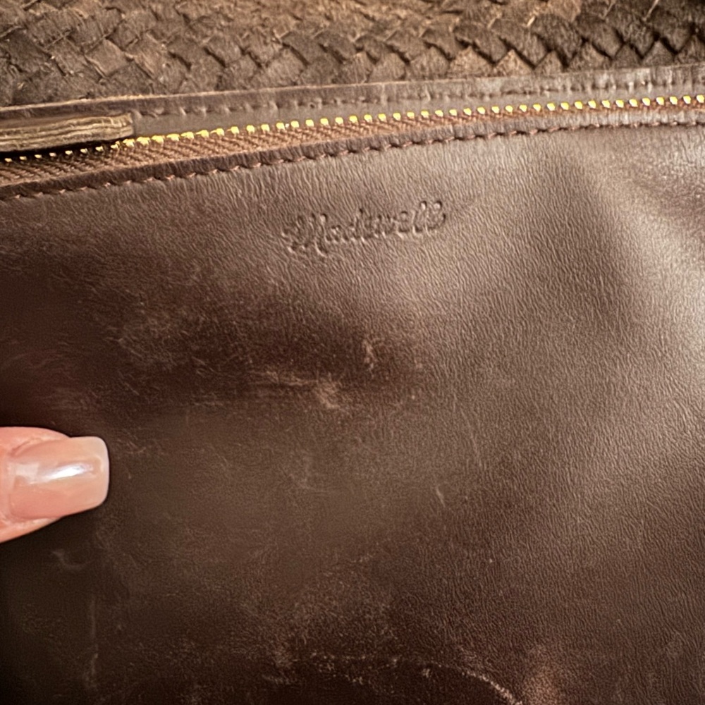 Madewell The Handwoven Leather Tote - Picture 5 of 8